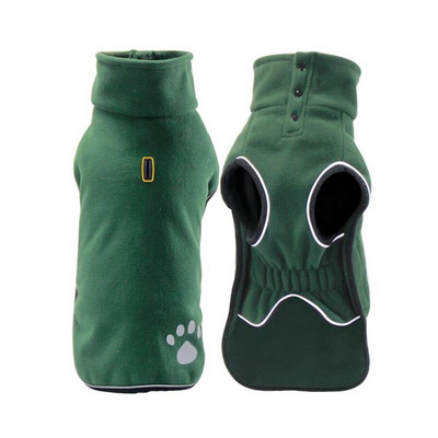 Zimska flis jakna za pse Reflektirajući kaput za male srednje velike pse Vodootporna odjeća za pse Kaput za hladno vrijeme Corgi Labrador