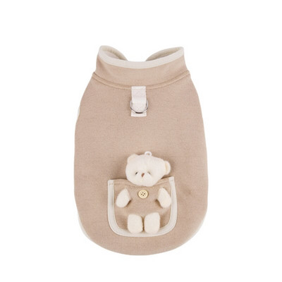 CAWAYI KENNEL Χειμερινό Ζεστό Μπουφάν για Κουτάβι Ρούχα Αρκουδάκι Παλτό Γιλέκο Γάτα Πουλόβερ Μικρά Μεσαία Σκυλιά Αθλητικό Πουκάμισο Γιλέκο Ρούχα για κατοικίδια