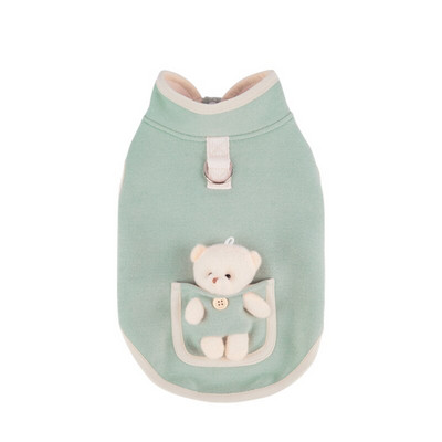 CAWAYI KENNEL Χειμερινό Ζεστό Μπουφάν για Κουτάβι Ρούχα Αρκουδάκι Παλτό Γιλέκο Γάτα Πουλόβερ Μικρά Μεσαία Σκυλιά Αθλητικό Πουκάμισο Γιλέκο Ρούχα για κατοικίδια