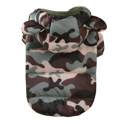 Soe koerajakk Koerariided Veekindel talvine koerariie Väikese koera talvine kapuutsiga mantel šnautseri jaoks Prantsuse buldogi riided