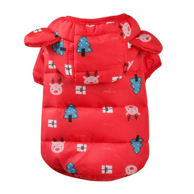 Soe koerajakk Koerariided Veekindel talvine koerariie Väikese koera talvine kapuutsiga mantel šnautseri jaoks Prantsuse buldogi riided