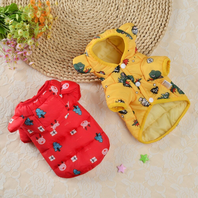 Soe koerajakk Koerariided Veekindel talvine koerariie Väikese koera talvine kapuutsiga mantel šnautseri jaoks Prantsuse buldogi riided