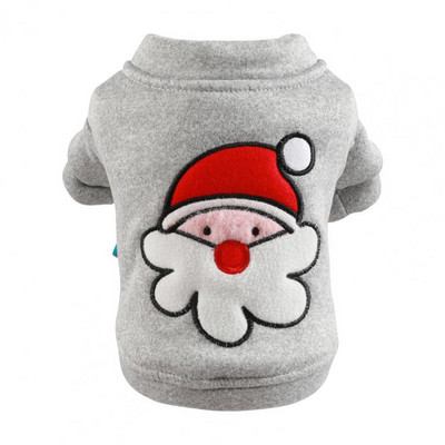 Pulover elegant pentru animale de companie Confortabil Păstrați căldura Anti-cădere Haină pentru câine de Moș Crăciun