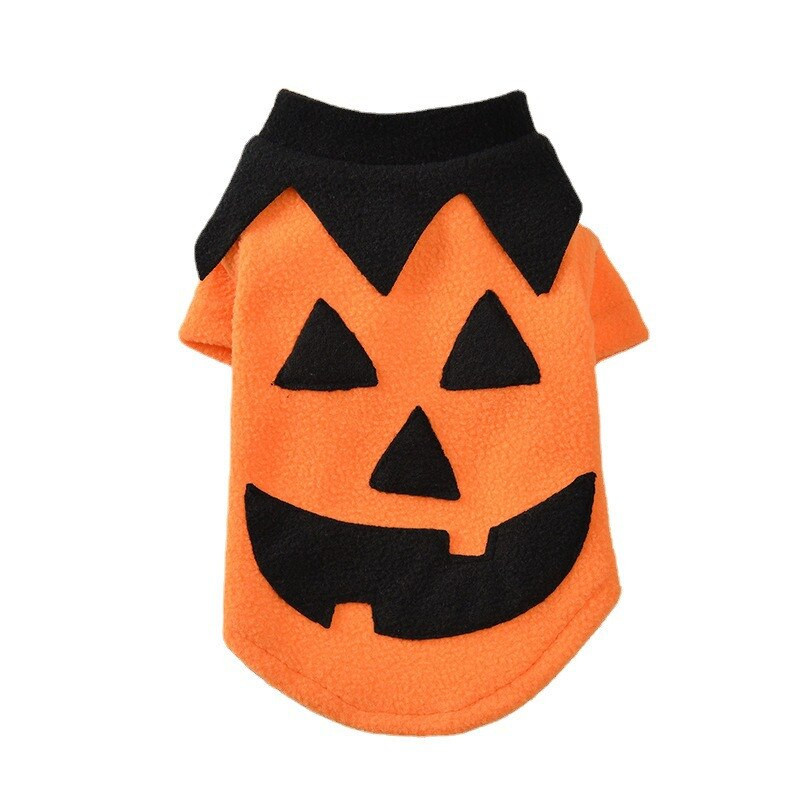 Halloweenský kostým tekvice pre psov, mačky, Vianoce, šteniatka, oblečenie pre psov, mikina s kapucňou, maltský yorkshirský pulóver, svetre, oblečenie