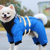 Winter Warm Thicken Pet Dog Jacket Αδιάβροχα ρούχα για σκύλους για μικρούς μεσαίους σκύλους Puppy Coat Φθινοπωρινά ρούχα Pug
