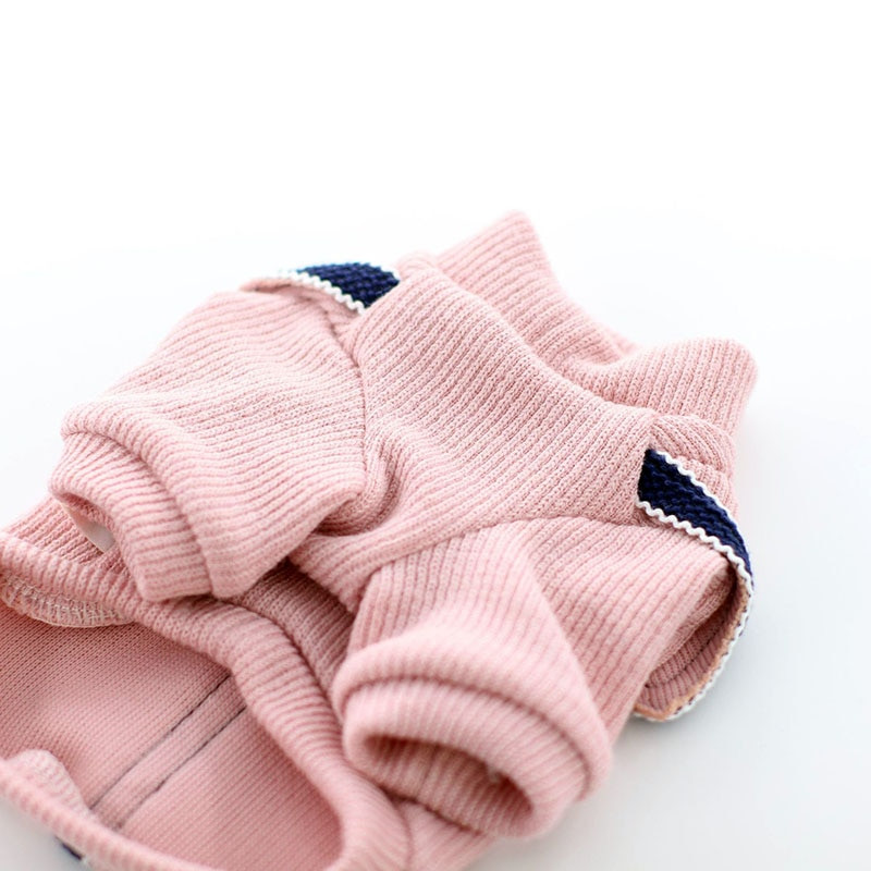 Naminių gyvūnėlių koledžo stiliaus megztiniai drabužiai mažiems dideliems šunims, katėms, žieminiams lankams, kombinezonas, mielas dvikojis kostiumas XS-XL ropa perros