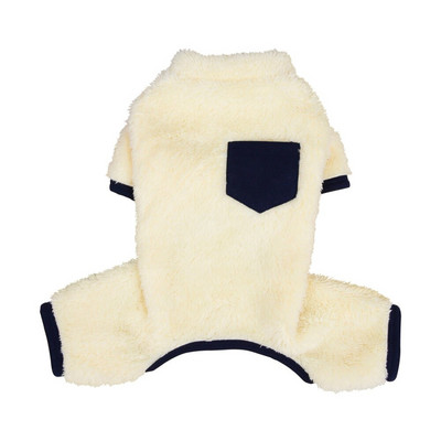 Termofleecové pyžamo pre psov, oblečenie pre chlapcov a yorkshirských psov, zimný overal pre šteniatka a pudelov, čivava