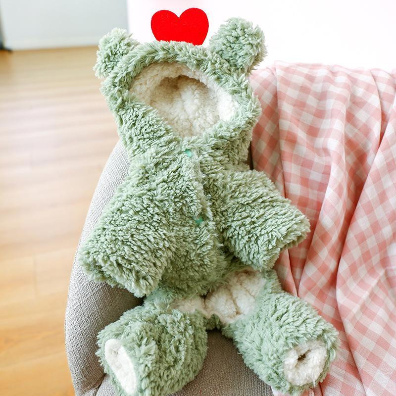 Ρούχα για κατοικίδια Ζεστά μαλακά φλις φλις κουκούλα για σκύλους Χειμώνας κρύος καιρός Ρούχα για κατοικίδια Ρούχα για μικρό μεσαίο μεγάλο κουτάβι