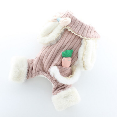 Zahustené oblečenie pre psov a mačky, zimné teplé domáce zvieratá, páperový kabát, oblečenie pre mačky s plyšovým Chihuahua Comfort Soft Pets Dodávky