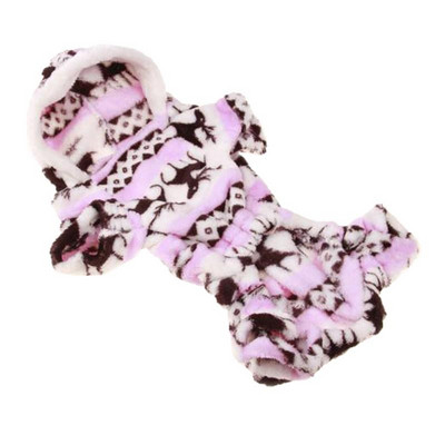 Pyžamo pre psov, zimné oblečenie pre psov, teplé overaly s potlačou, kabát pre malé psy, šteniatko, pes, mačka, čivava, oblečenie, overaly