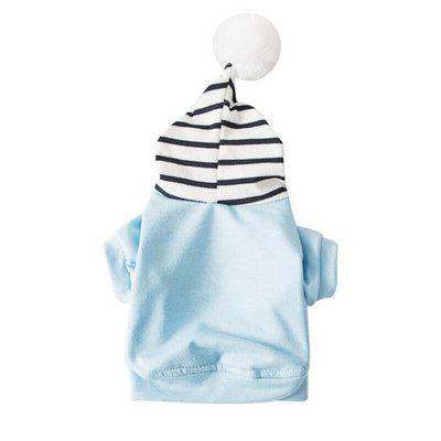 Hanorace pentru câini cu dungi pentru animale de companie Hanorac din lână Costum pentru buldog francez Chihuahua haină haină caldă pentru cățeluș Pulover pentru pisici