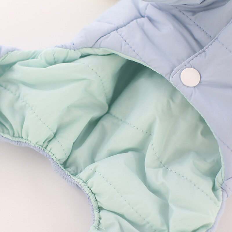 Zimné oblečenie pre psov, teplé odnímateľné kožušinové goliere, kombinéza pre domáce zvieratá, páperový kabát, oblečenie pre mačky, pohodlné mäkké kostýmy pre domáce zvieratá, čivava