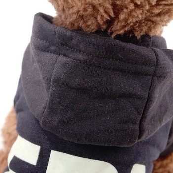 Pet Dog FBI Printed Hoodies Палто Пуловер За Кученце Котка Палто Костюм Apperal Coat Горни пролетни и летни дрехи Качество