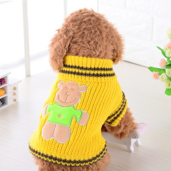 LAPLADOG Μικρά ρούχα για σκύλους Πουλόβερ Τσιουάουα Άνοιξη Φθινόπωρο φθηνά πλεκτά για γάτες Ρούχα για κουτάβι Jumper Ρούχα για κατοικίδια