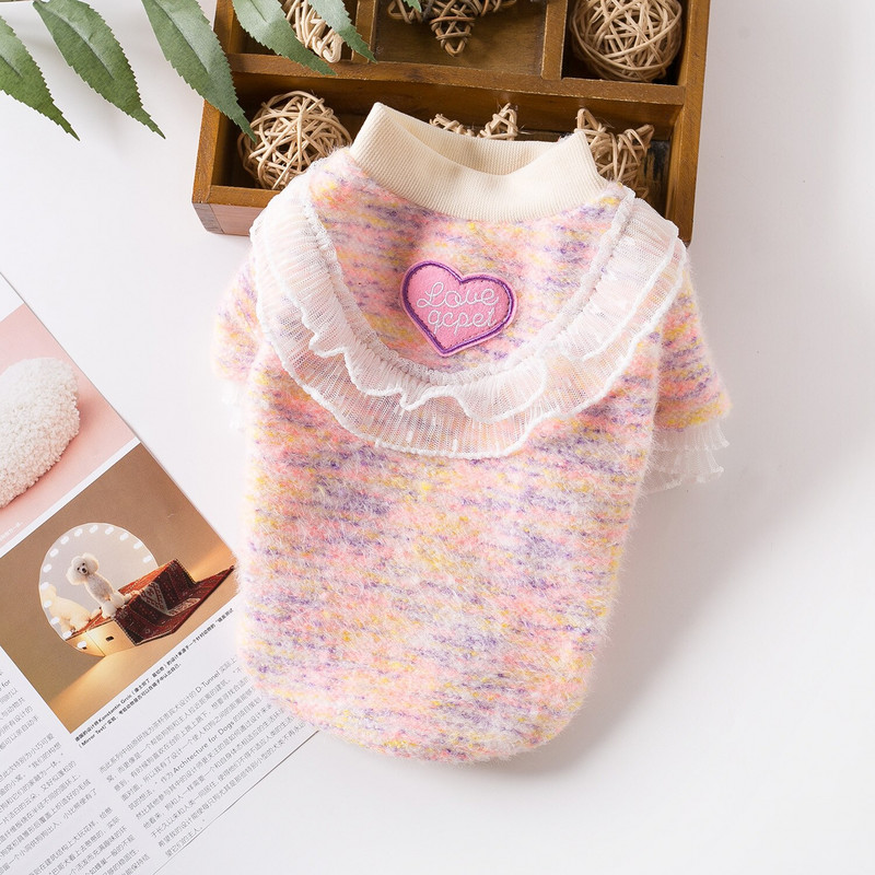 Mačka Pes Sveter Kabát Zimné oblečenie pre domáce zvieratá Oblečenie pre šteniatka Psy Yorkshirský Pomeranský Špic Maltézsky Špic Bišoník Pudel Bradáč Kostým