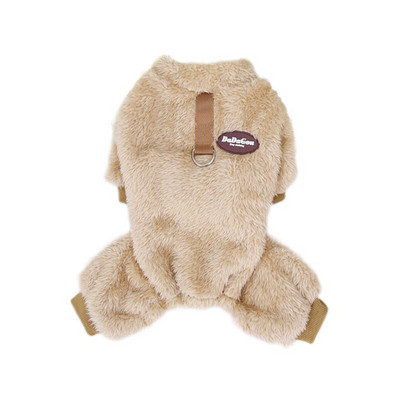 Pulover pentru câini din lână Haine moi pentru câini Flanel de culoare solidă Îmbrăcăminte de iarnă pentru câini de talie mică Chihuahua Teddy Haine caldă pentru pisici