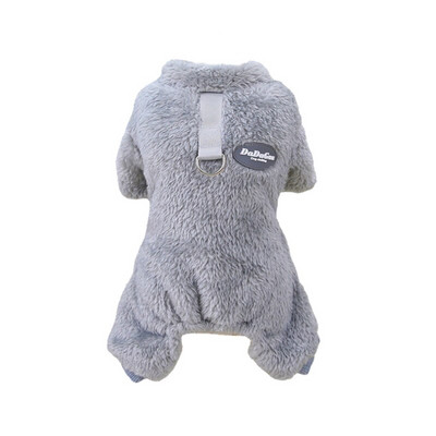 Pulover pentru câini din lână Haine moi pentru câini Flanel de culoare solidă Îmbrăcăminte de iarnă pentru câini de talie mică Chihuahua Teddy Haine caldă pentru pisici