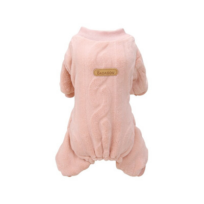 Pulover pentru câini din lână Haine moi pentru câini Flanel de culoare solidă Îmbrăcăminte de iarnă pentru câini de talie mică Chihuahua Teddy Haine caldă pentru pisici