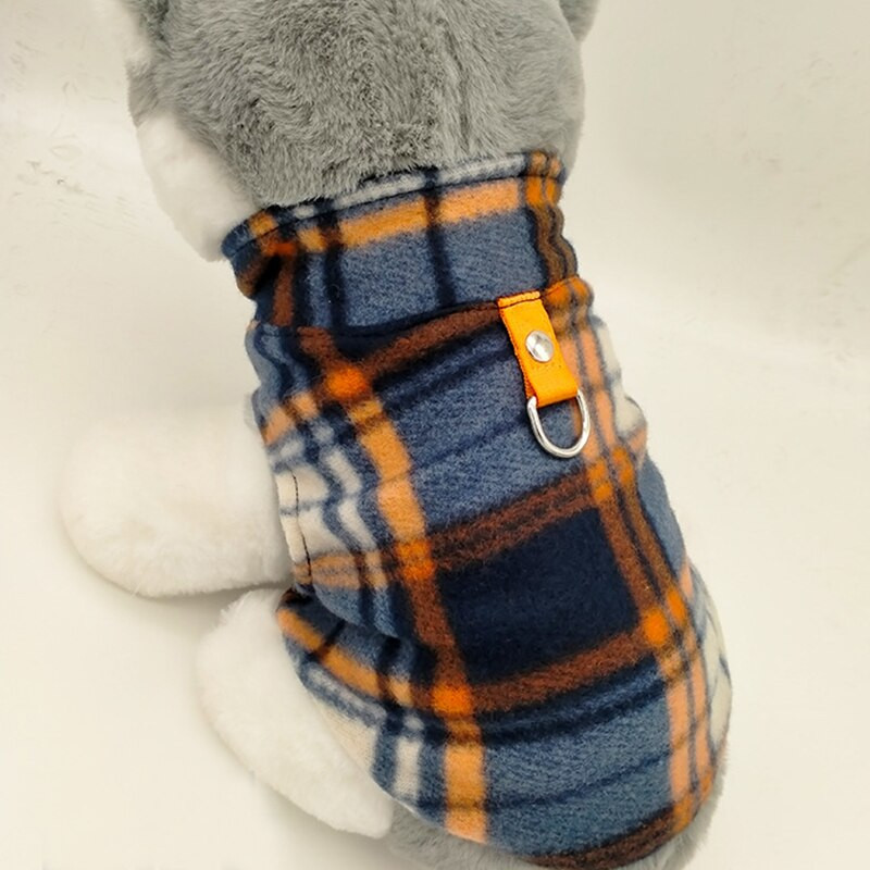 Lemmiklooma fliisist vest sügistalvine koera kampsun, paksendatud soe koeramantel koos tõmberõngaga Väikeste keskmiste koerte kostüümid lemmikloomatarbed