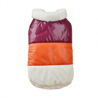 Stiilne lemmiklooma puuvillane mantel Peen töötlus hoiab soojana elastne värviga sobiv lemmiklooma mantel