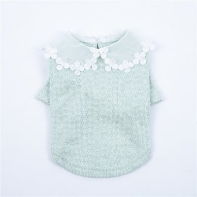 Roztomilý pes tričko sveter pletené oblečenie zimné oblečenie pre domáce zvieratá kabát čivava mačka yorkshirský teriér oblečenie bišon pudel kostým S