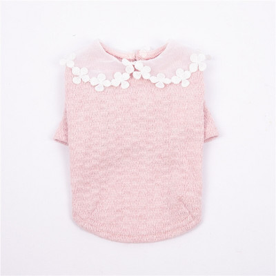 Roztomilý pes tričko sveter pletené oblečenie zimné oblečenie pre domáce zvieratá kabát čivava mačka yorkshirský teriér oblečenie bišon pudel kostým S