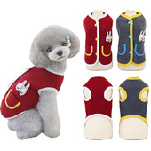 Oblečenie pre domácich miláčikov pre malých psov, sveter, kabát, domáce zvieratá, oblečenie, teplá mäkká dizajnérska bunda pre šteniatka, francúzsky buldoček, oblečenie pre mačky, veľkoobchod