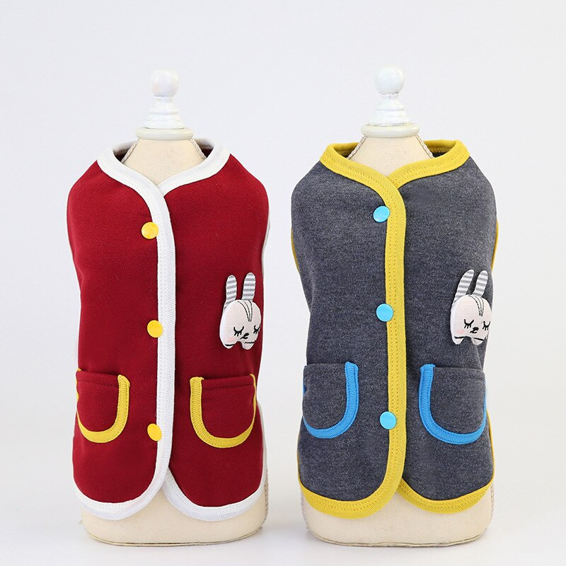 Oblečenie pre domácich miláčikov pre malých psov, sveter, kabát, domáce zvieratá, oblečenie, teplá mäkká dizajnérska bunda pre šteniatka, francúzsky buldoček, oblečenie pre mačky, veľkoobchod