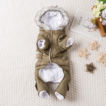 Talvine soe lemmikloomade koerte kombinesoon Koerte riided väikestele koertele Chihuahua jope Yorkie kostüümid Shih Tzu mantel puudli rõivad