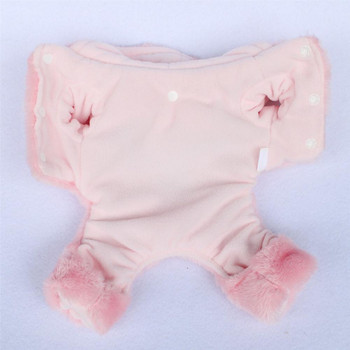 Pohodlný módny roztomilý potlačený pes s kapucňou, flanelový kostým pre domáce zvieratá, atraktívny pre vonkajšie použitie