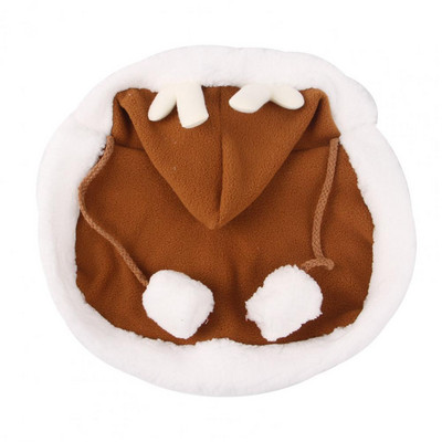 Capă minunată pentru animale de companie, urechi de cerb, creează o atmosferă prietenoasă cu pielea.