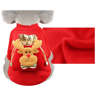 Câine amuzant de Crăciun Haine pentru animale de companie pentru câini de talie mică, mijlocie, iarnă, Moș Crăciun, câini de Crăciun, pulover Animale de companie Îmbrăcăminte Îmbrăcăminte Costume