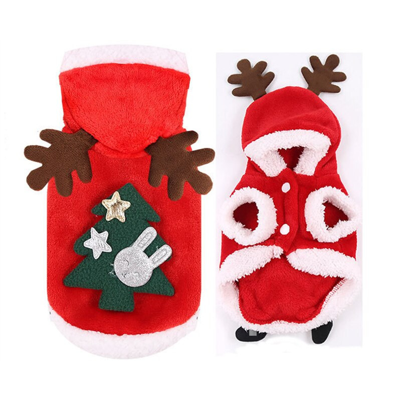 Câine amuzant de Crăciun Haine pentru animale de companie pentru câini de talie mică, mijlocie, iarnă, Moș Crăciun, câini de Crăciun, pulover Animale de companie Îmbrăcăminte Îmbrăcăminte Costume