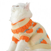 Odolné tričko pre domáce zvieratá, jemné spracovanie, jemné oblečenie pre domáce zvieratá, pletené oblečenie s krátkym rukávom pre mačiatka