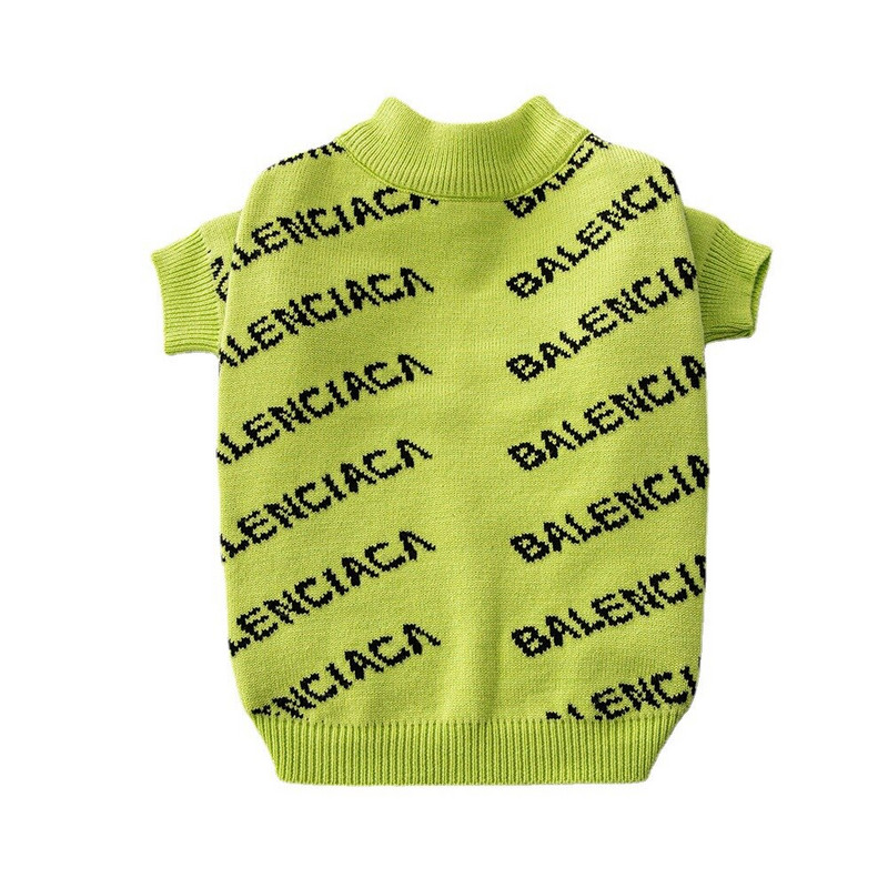 Hipster πουλόβερ κατοικίδιων ζώων με πυρήνα νήμα διπλό παχύρρευστο ζεστό άνετο πουλόβερ ουράνιο τόξο ρουχισμό σκύλου υλικό μαλλί