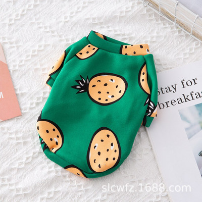 Pliušinis megztinis šunų džemperis mažiems šunims Daugiaspalvis žieminis šiltas naminių gyvūnėlių drabužis Mielas animacinis kačių šuniuko drabužis Čihuahua taksas