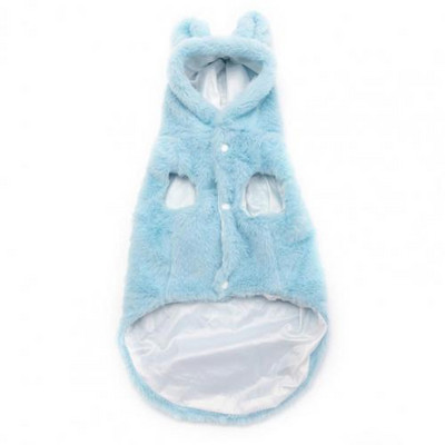 Stiilne, armas küülikukõrva koeramantel Lemmikloomarõivad Pehme tekstuur Hoiab soojas