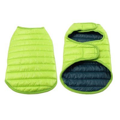 Oblečenie pre psov, páperová bavlnená obojstranná nepremokavá bunda pre šteniatka francúzskeho buldočka, mačky, jeseň a zima, teplý kostým pre domáce zvieratá