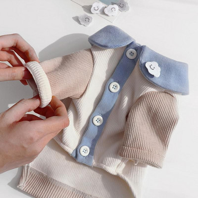 Slatki oblaci Odjeća za pse za kućne ljubimce Jesen Zima Kaputi za pse Džemper Chihuahua Štene srednje veličine Psi za pletenje Pulover Kostim Odijelo