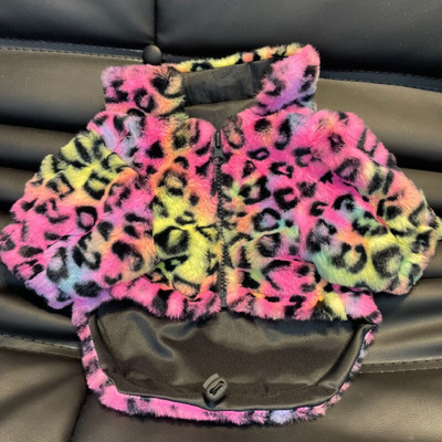 Leopardo šuns paltas Striukė Mopsas Drabužiai Prancūzų buldogas Drabužiai Pudelis Bichon Frise Šnauceris Frenchies Šuns kostiumas Apranga Dropship