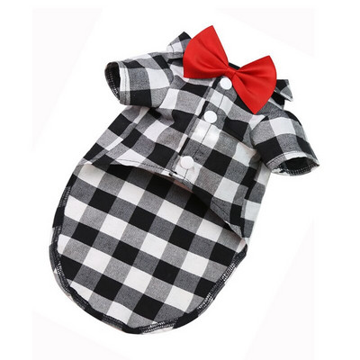 Риза за кучета в хавайски стил Летни дрехи за домашни кучета за малки и средни кучета Дрехи за кученца Френски булдог Померан Облекло за домашни любимци