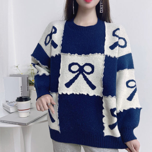 Naiste moodne O-kaelusega rasedate kampsun