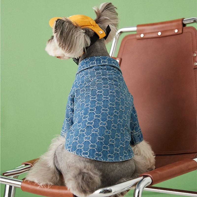 GULULU Prabangūs šunų drabužiai kvėpuojantys dizainerių marškinėliai šunims prancūzų buldogui šnauceriui Madingi šuniukų drabužiai ropa para perro