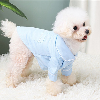 Πιτζάμες για κατοικίδια Κορεάτικου στυλ Άνετα πουκάμισα για σκύλους που αναπνέουν Πολυτελή ρούχα για σκύλους Πιτζάμες για σκύλους Ρούχα για κατοικίδια Προμήθειες για κατοικίδια