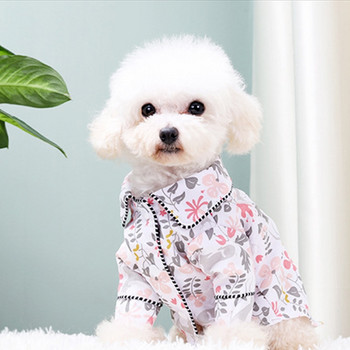 Пижами за домашни любимци в корейски стил Удобни дишащи ризи за кучета Луксозни дрехи за кучета Модни пижами за кучета Облекло за домашни любимци Стоки за домашни любимци