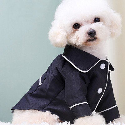 Pijamale în stil coreean pentru animale de companie Cămăși confortabile pentru câini, respirabile, haine de lux pentru câini, la modă, pijamale pentru câini, articole pentru animale de companie.