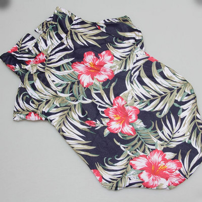 Drăguțe pisici de vară cămăși haine confortabile pisici haine de plajă vestă animal de companie tricou floral pentru câine mic, mare, pisică, cățeluș, animale de companie