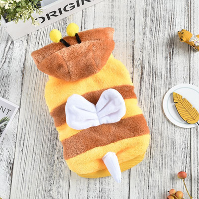 Yellow Bee Big Dog Jacket for French Bulldog Winter 8XL Golden Reteriver Μεγάλα Ρούχα για Κατοικίδια Αποκριάτικη στολή Προμήθεια ένδυσης γάτας