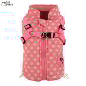 Bunda pre domáce zvieratá, kabát pre malé psy s postrojom, zimné teplé oblečenie pre psov pre malé a stredné psy, kostým francúzskeho buldočka a yorkshirského tyrkysového tyrana