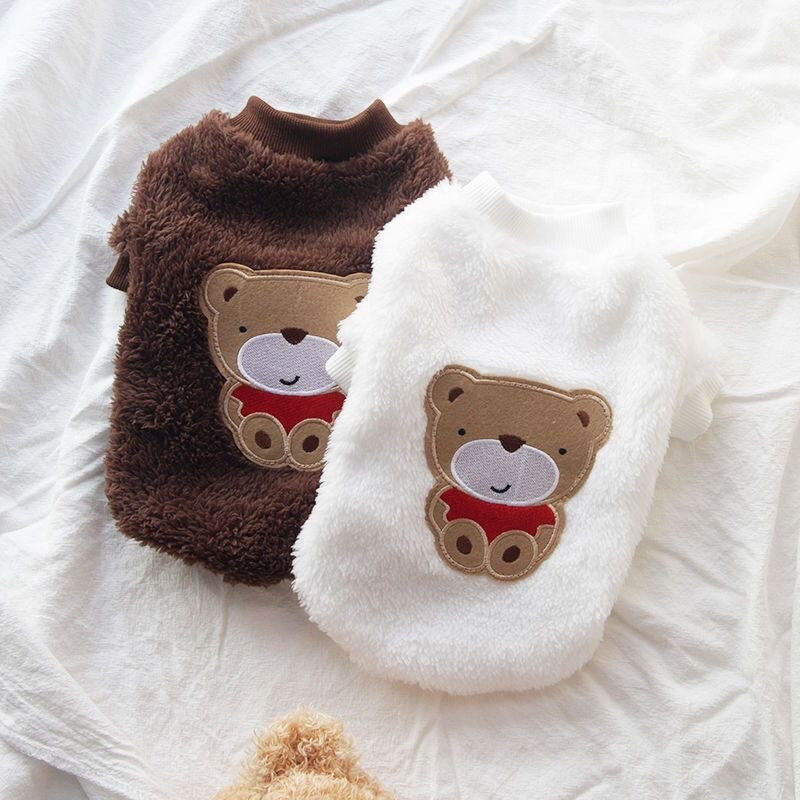 Karuprint Polsterdatud lemmikloomariided Soe koerte mantel Koerariided Sügistalv Lemmikloomad Koerariided Chihuahua koera kapuuts Ropa Perro Mops